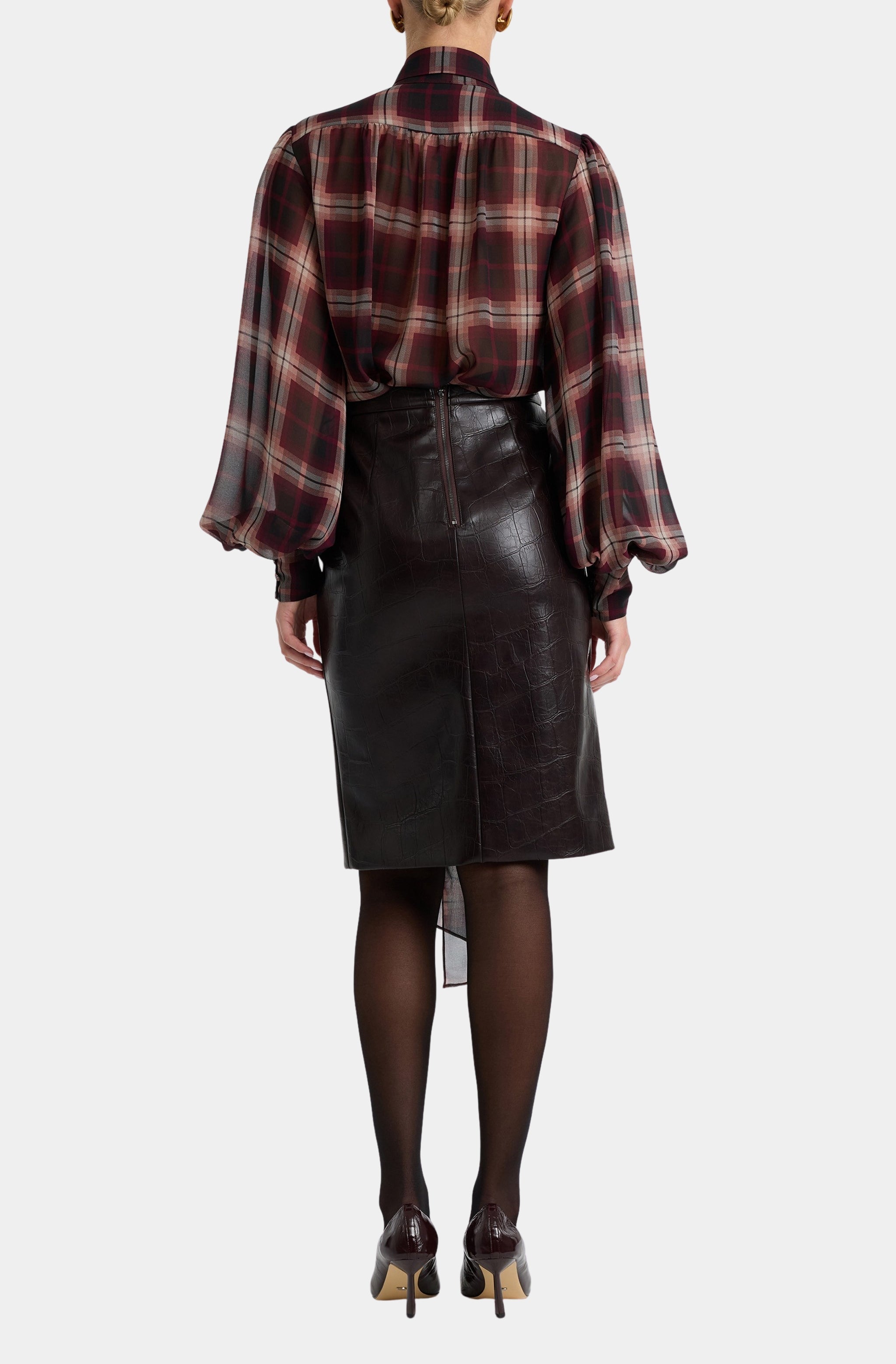 PRE ORDER: Cecile Neck Tie Shirt