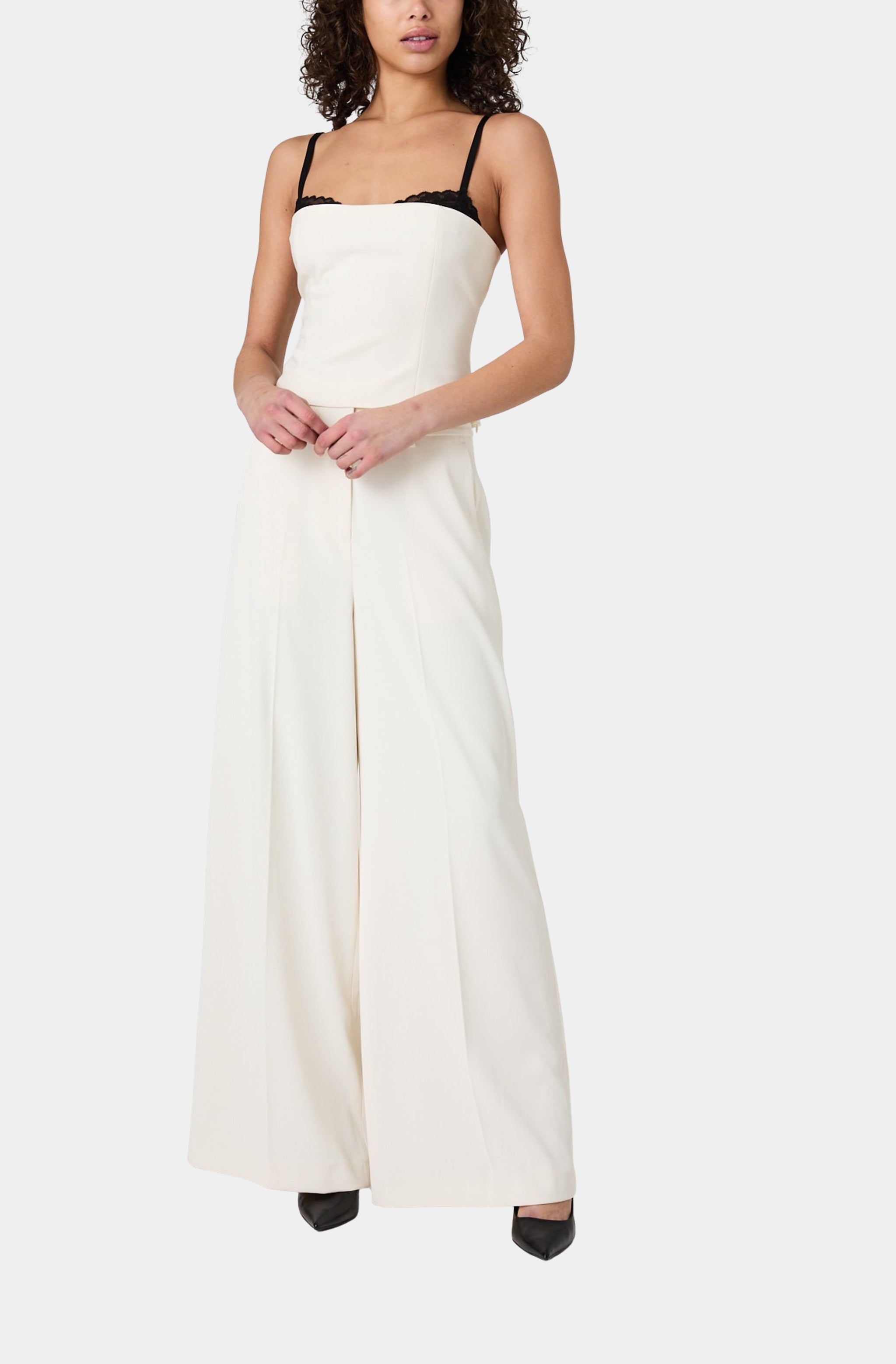 Harry Suiting High Waisted Wide Leg Trousers