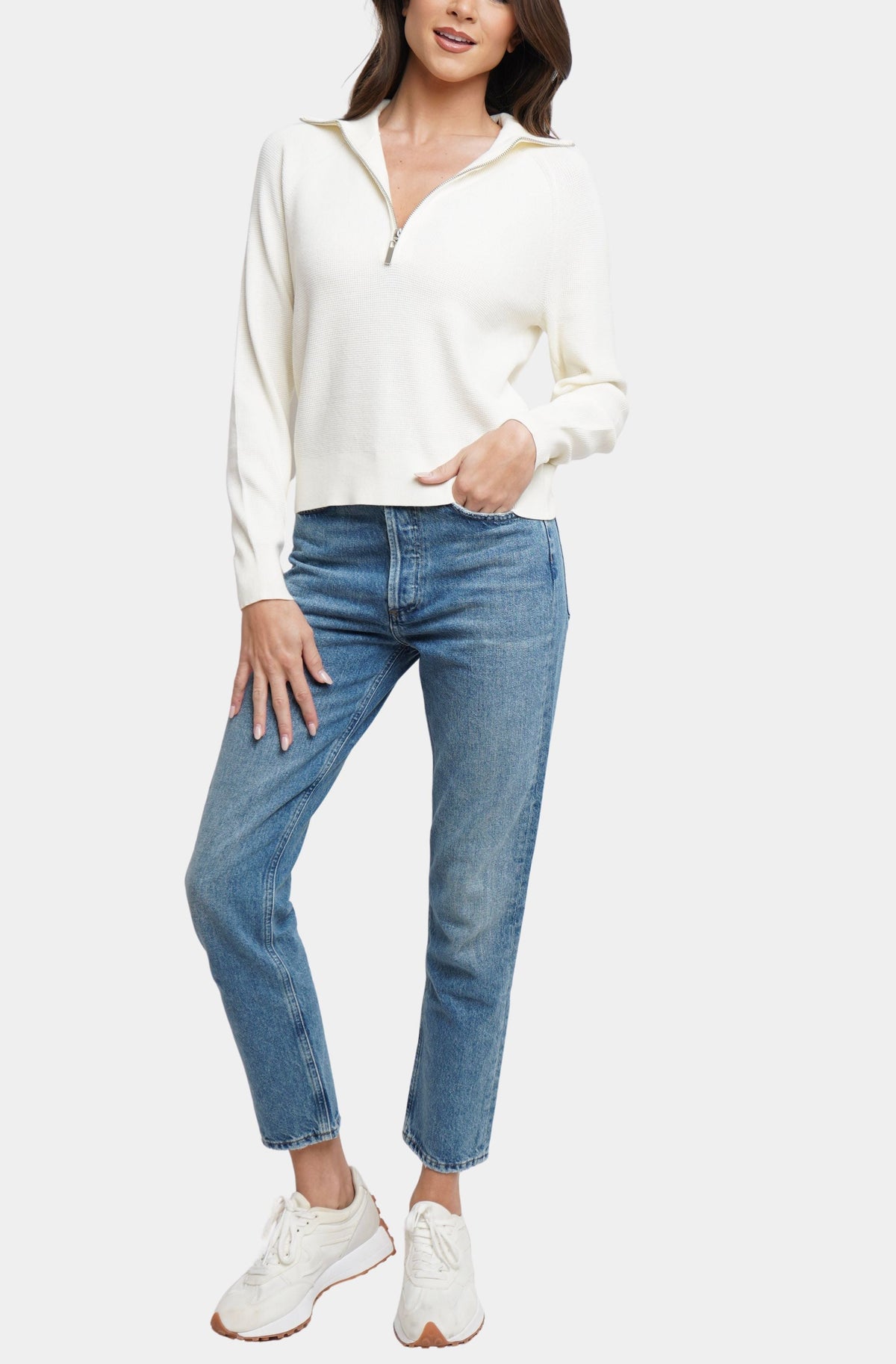 1/4 Zip Top