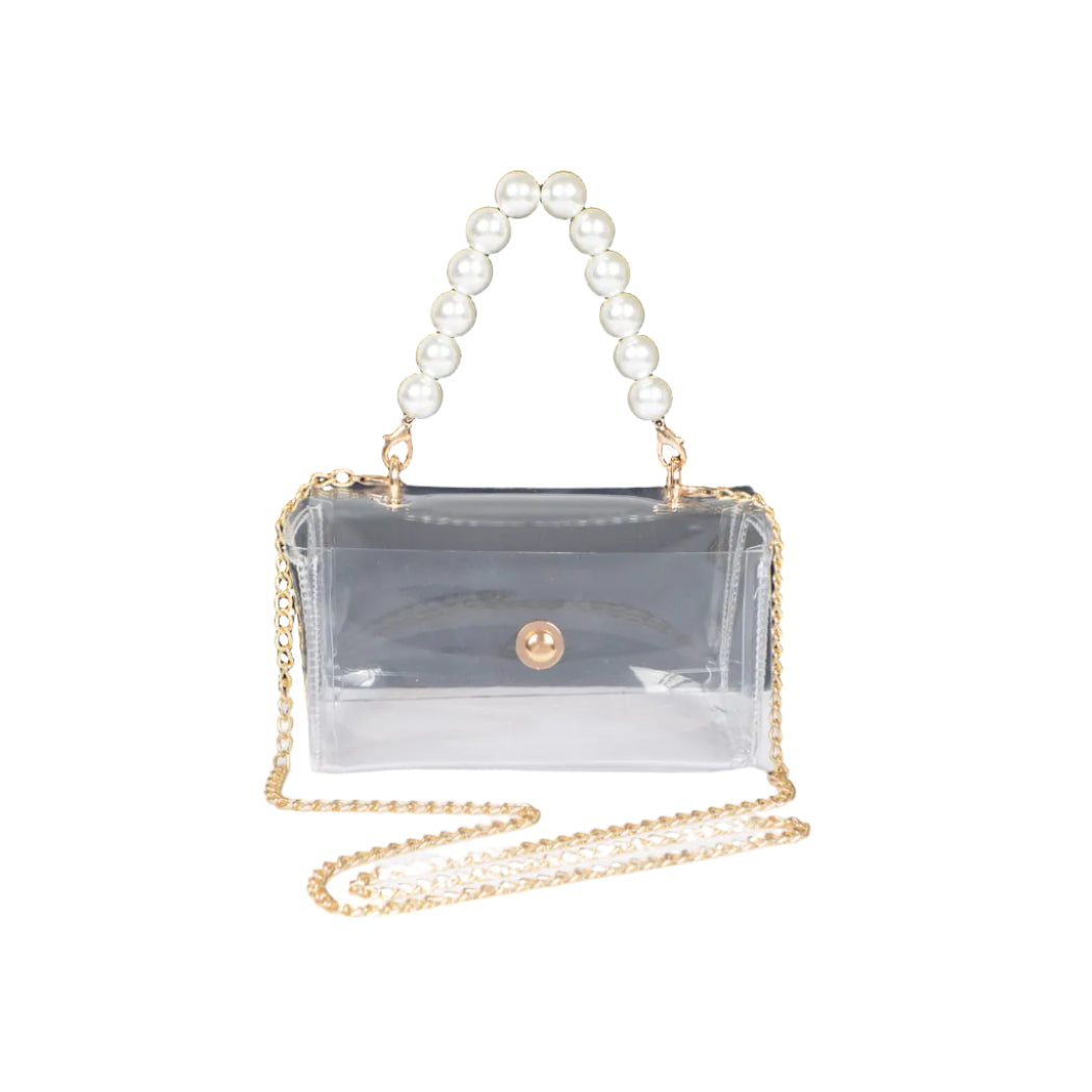 Pippen Pearl Handle Flap Bag