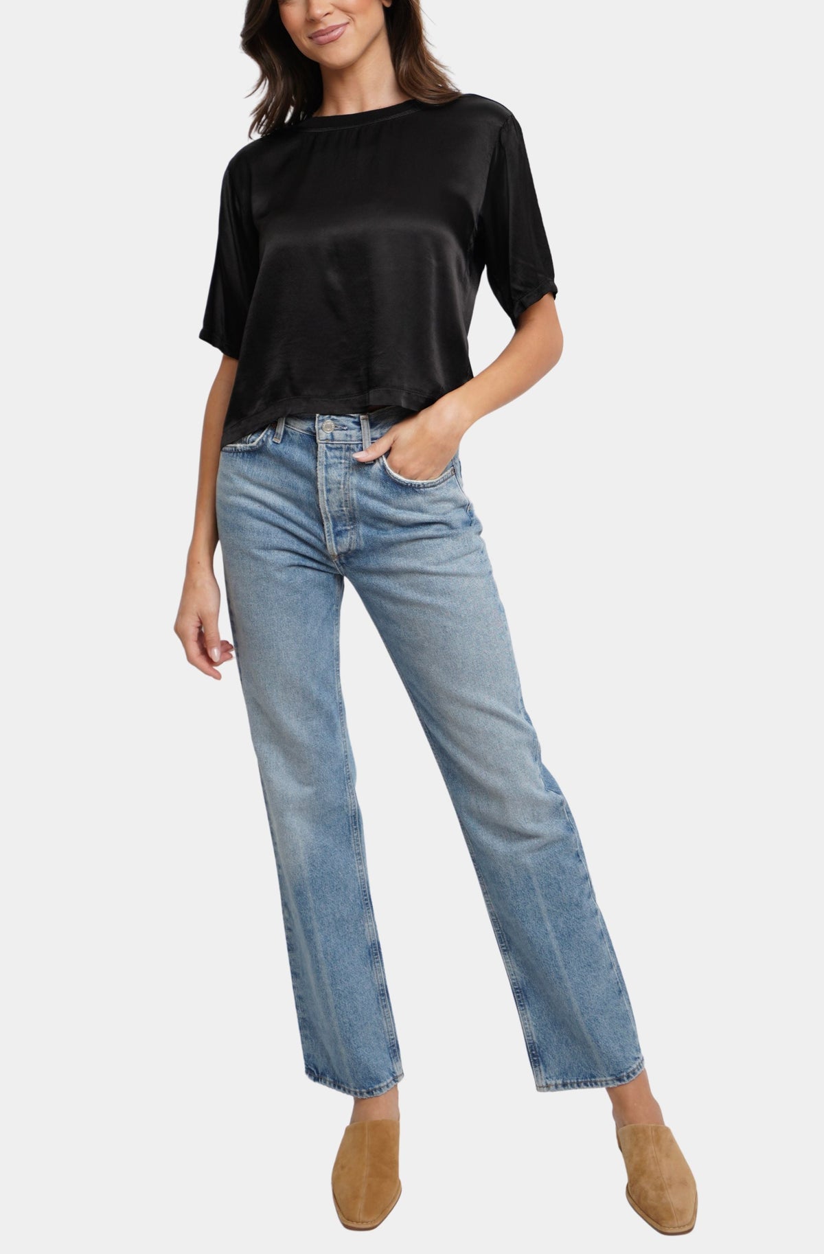 Boxy Crop Tee