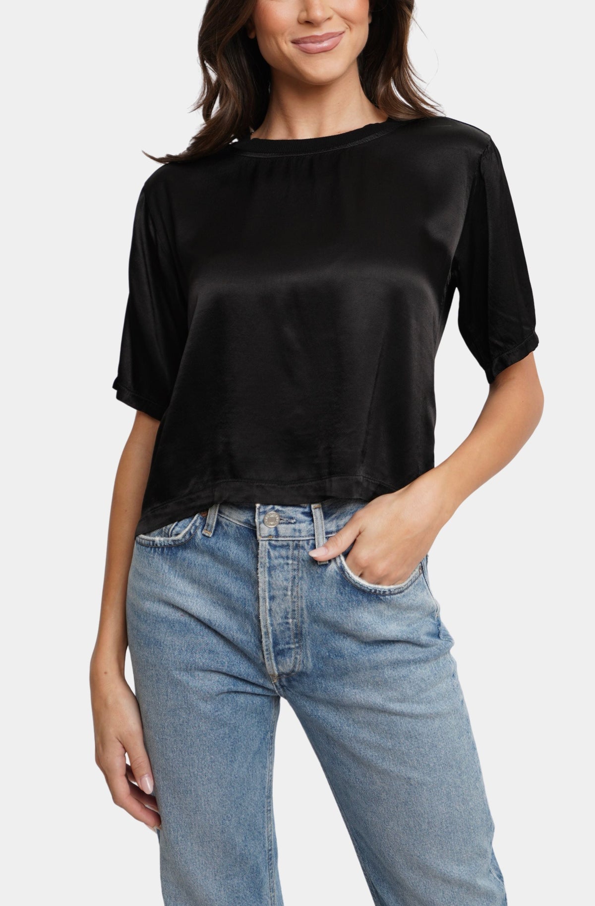 Boxy Crop Tee