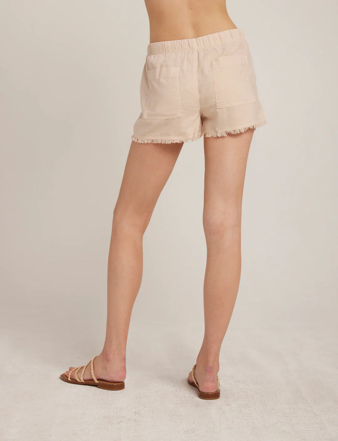 Frayed Hem Pocket Short