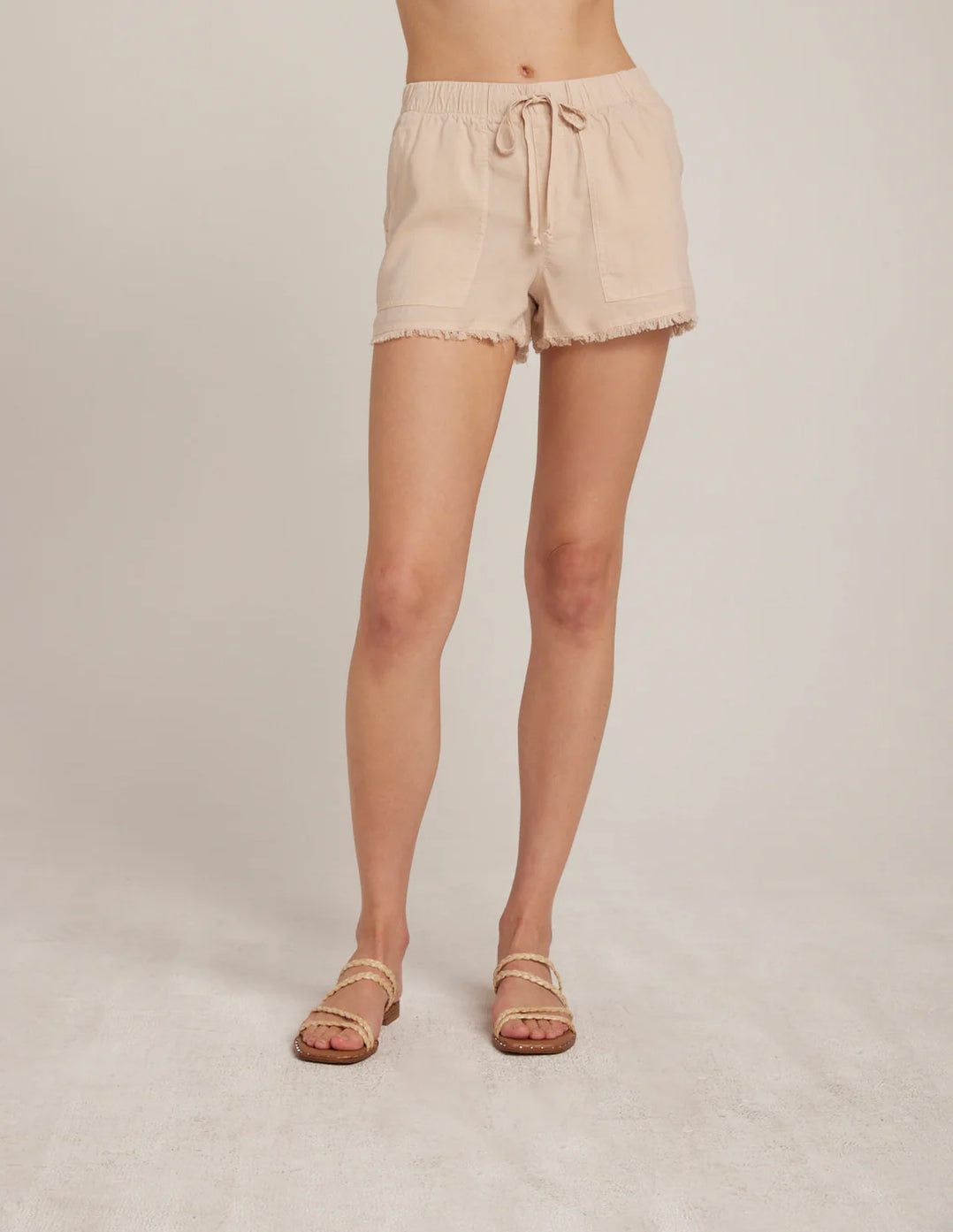 Frayed Hem Pocket Short