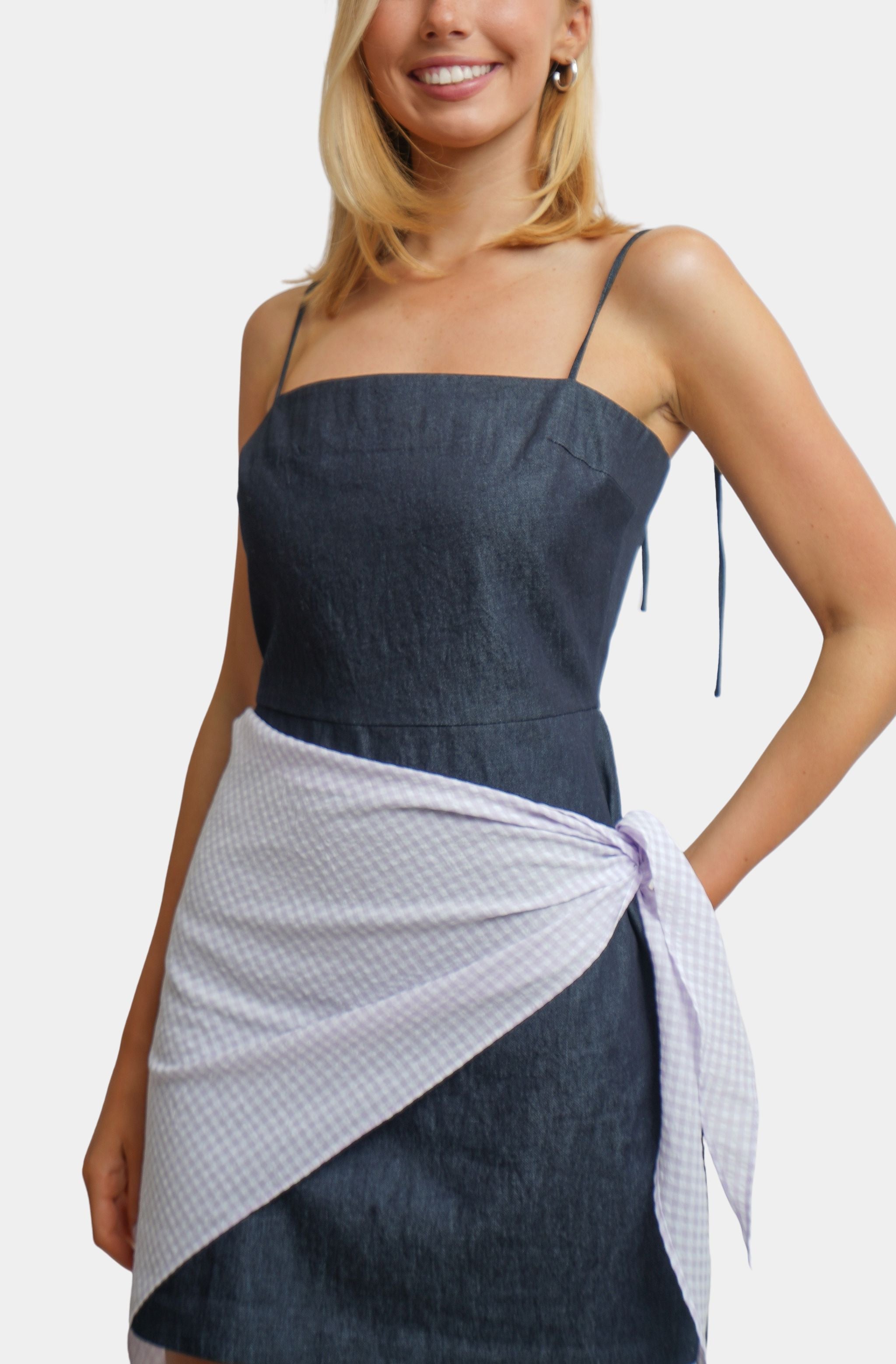 PRE-ORDER: Hemline Exclusive Avani Dress with Bandana