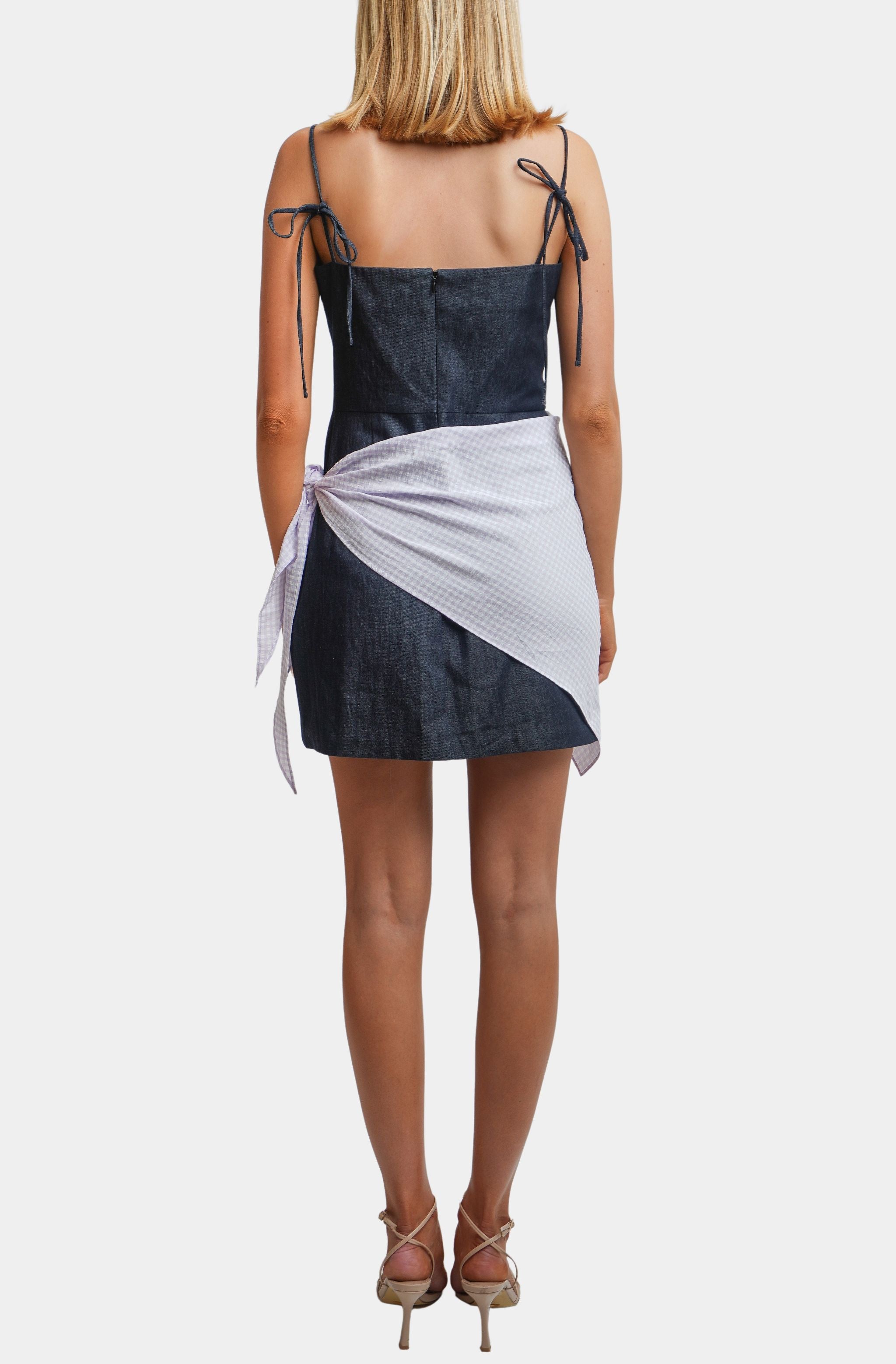 PRE-ORDER: Hemline Exclusive Avani Dress with Bandana