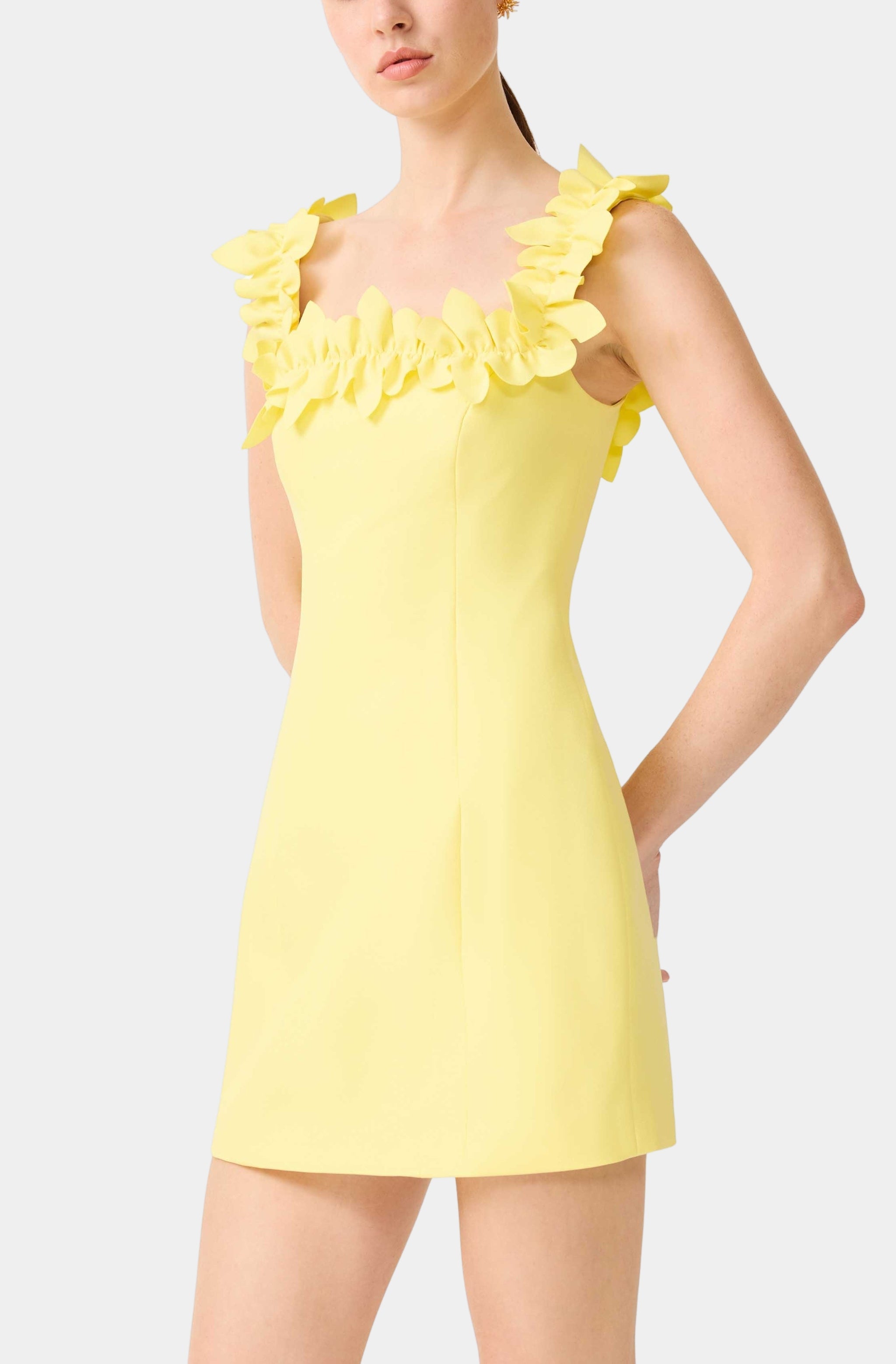 Cara Square Neck Mini Dress
