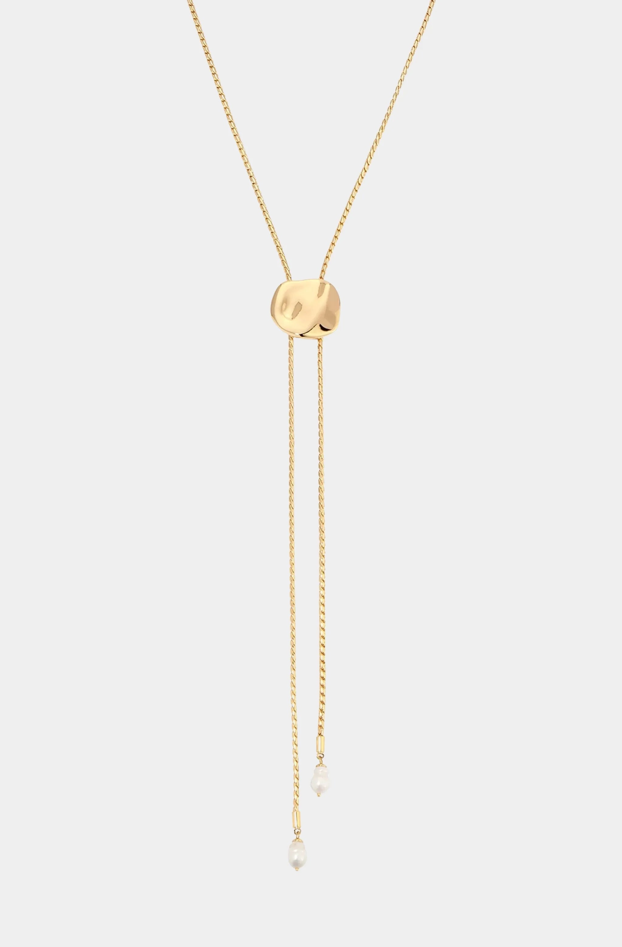 Liquid Luxe Bolo Necklace