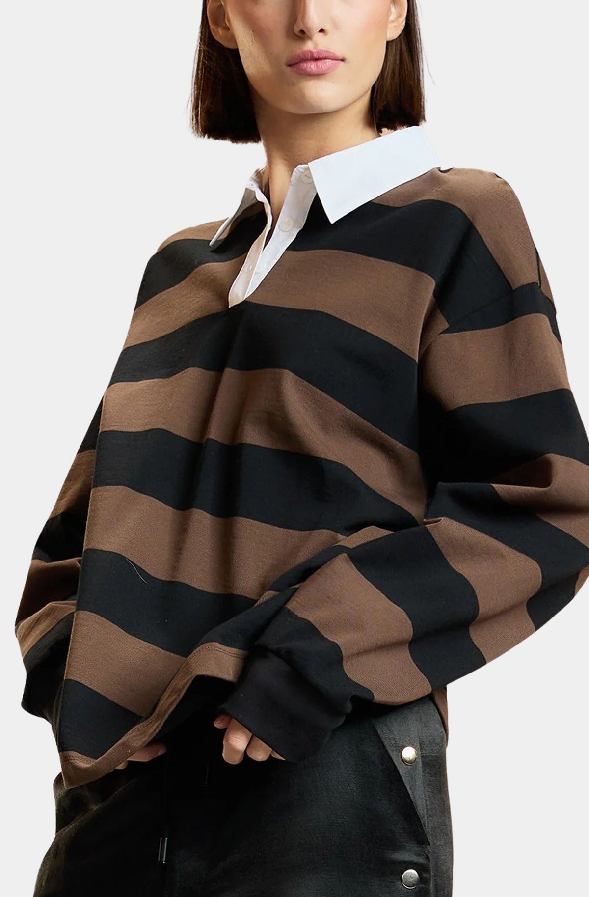 Ardie Striped Rugby Shirt