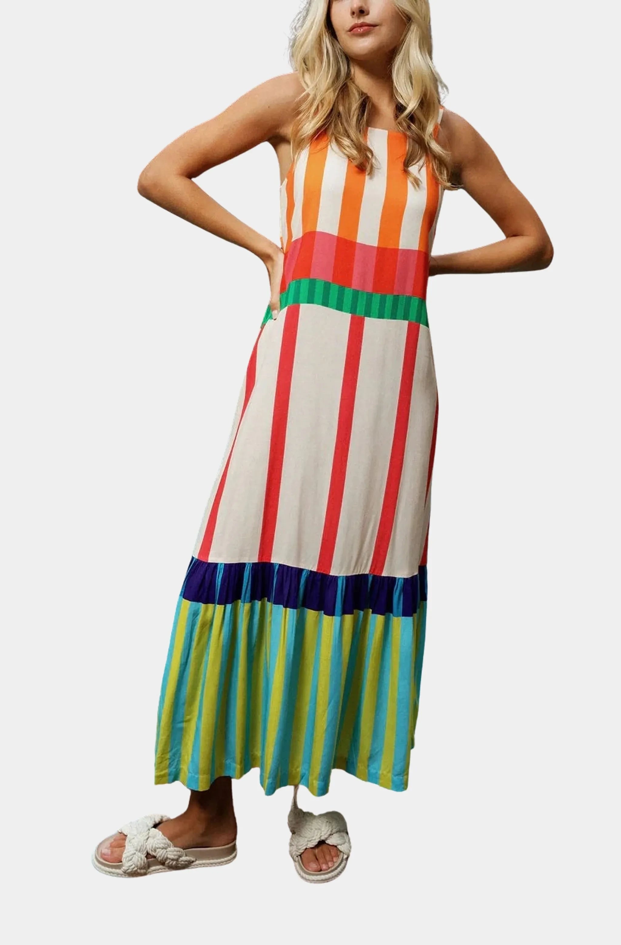 Charlie Striped Maxi