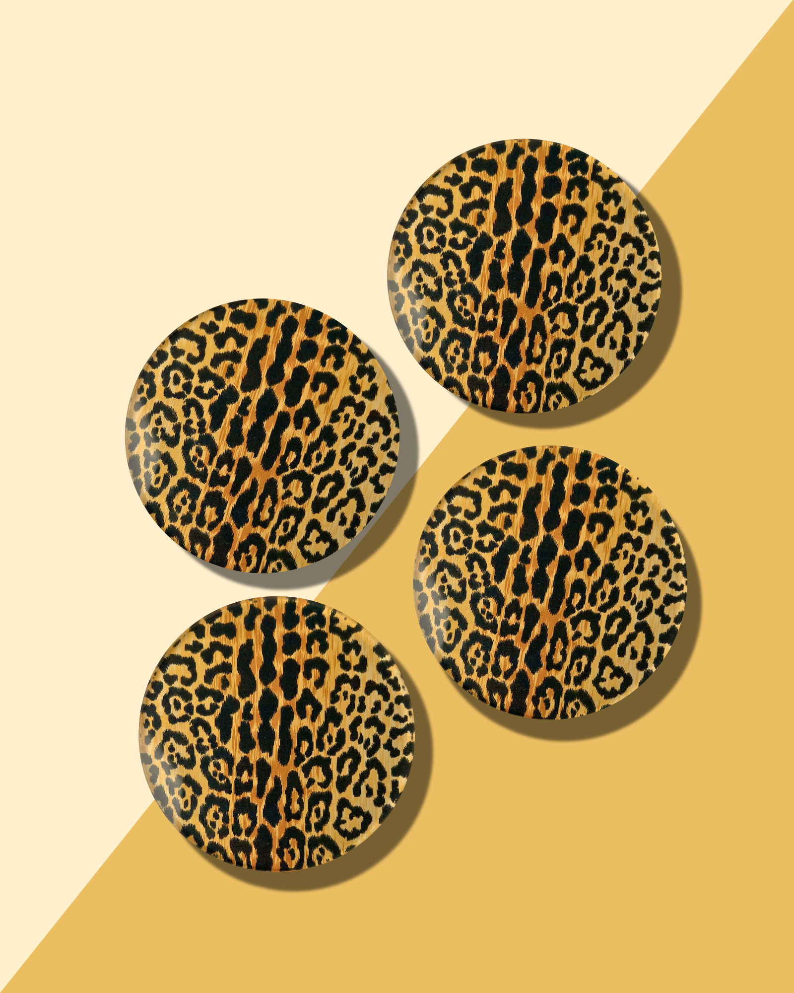 Leopard Print Coaster