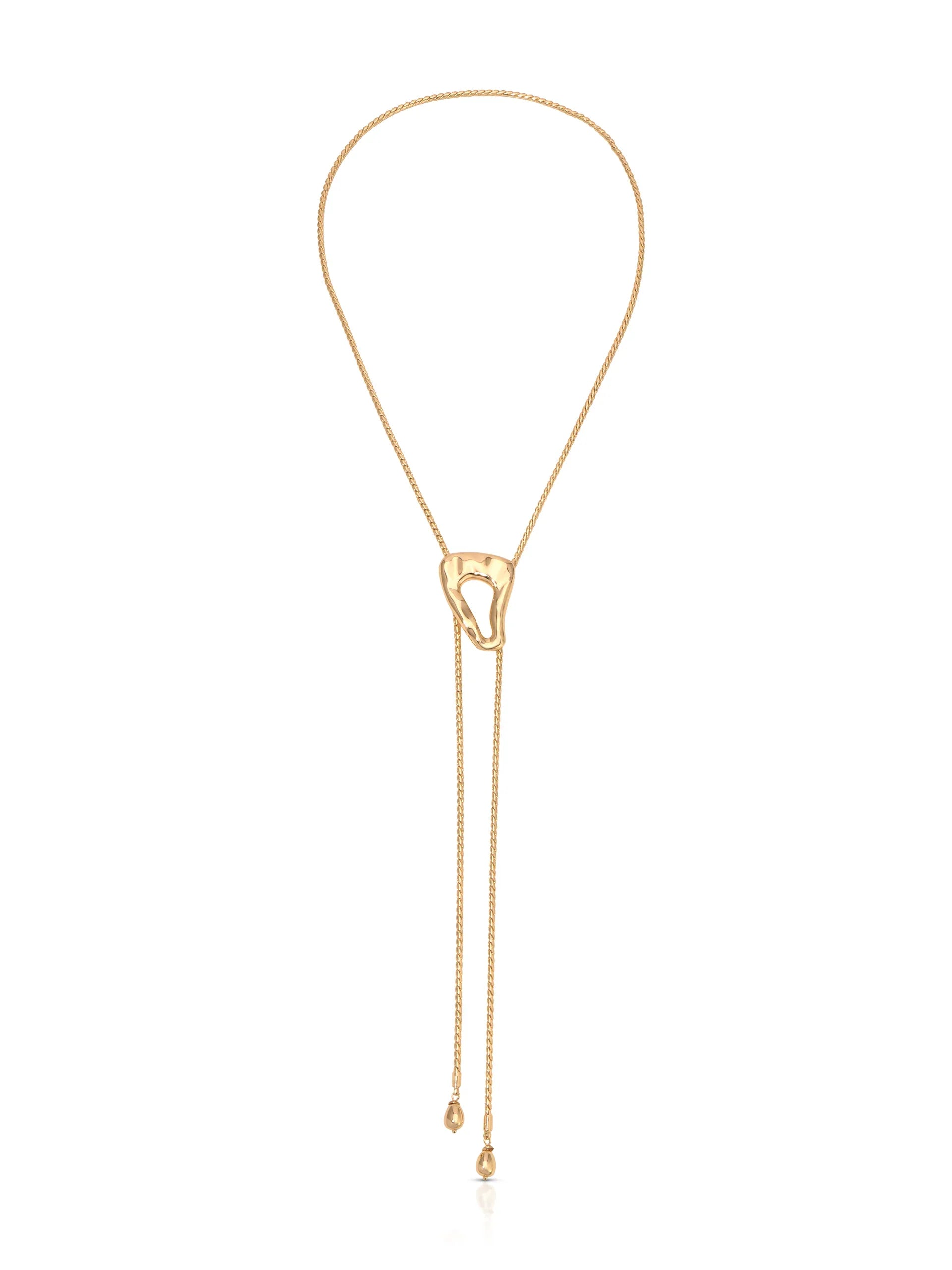 Molten Muse Bolo Necklace