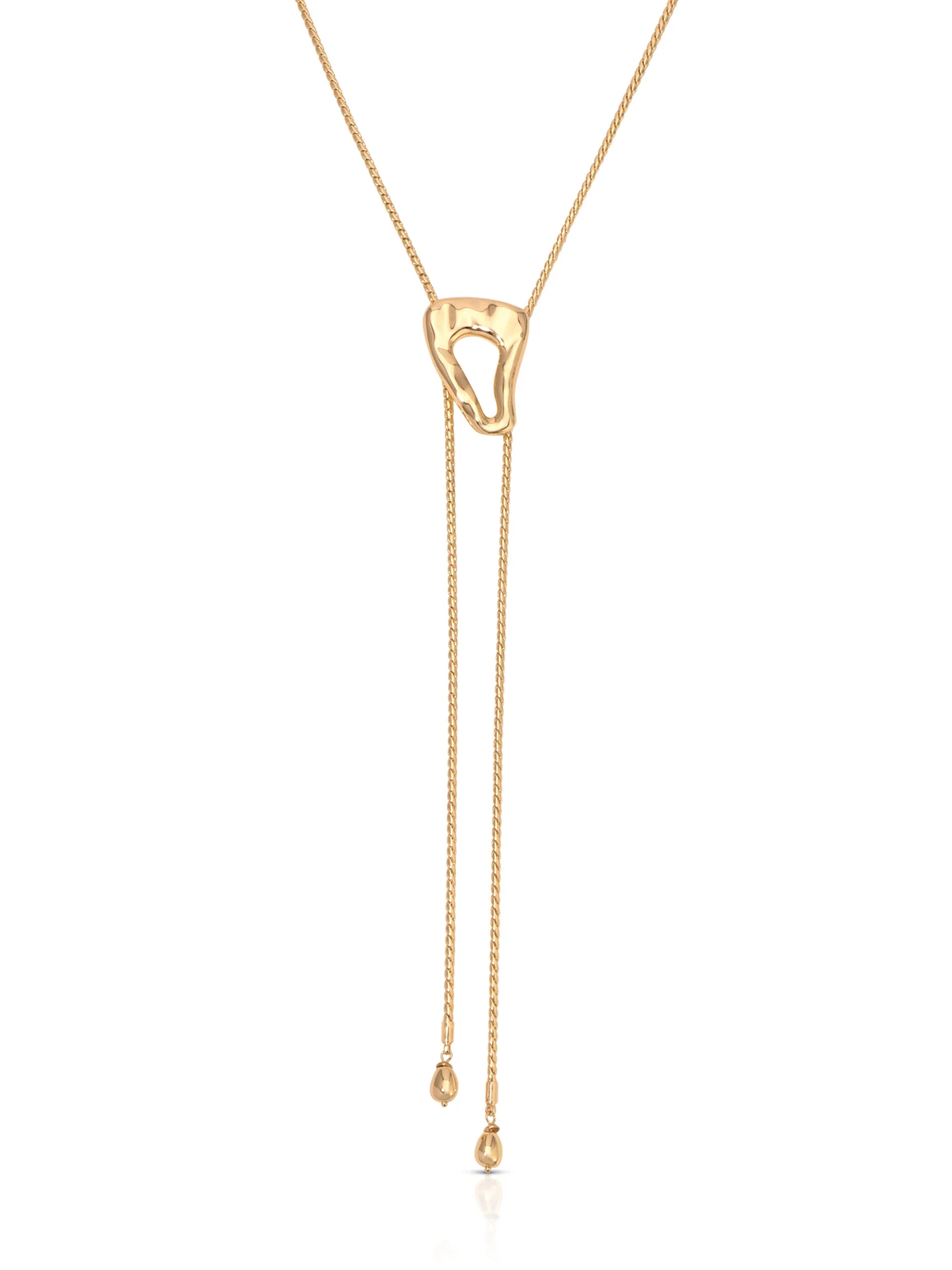 Molten Muse Bolo Necklace