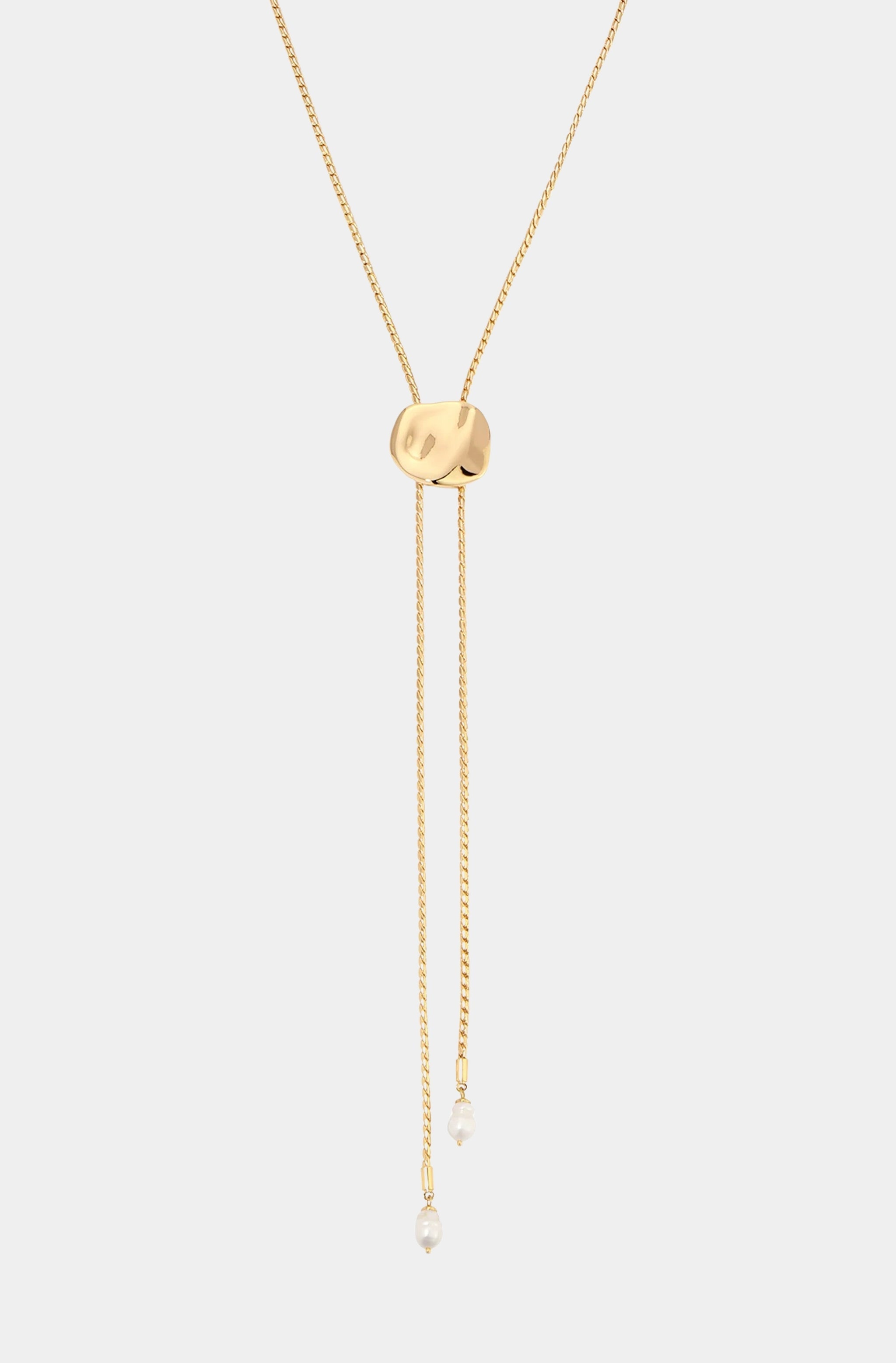 Liquid Luxe Bolo Necklace