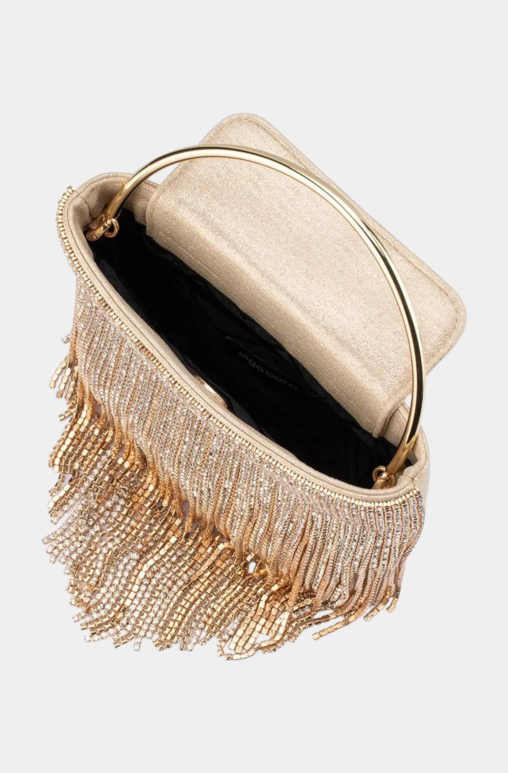 Adina Crystal Fringe Bag