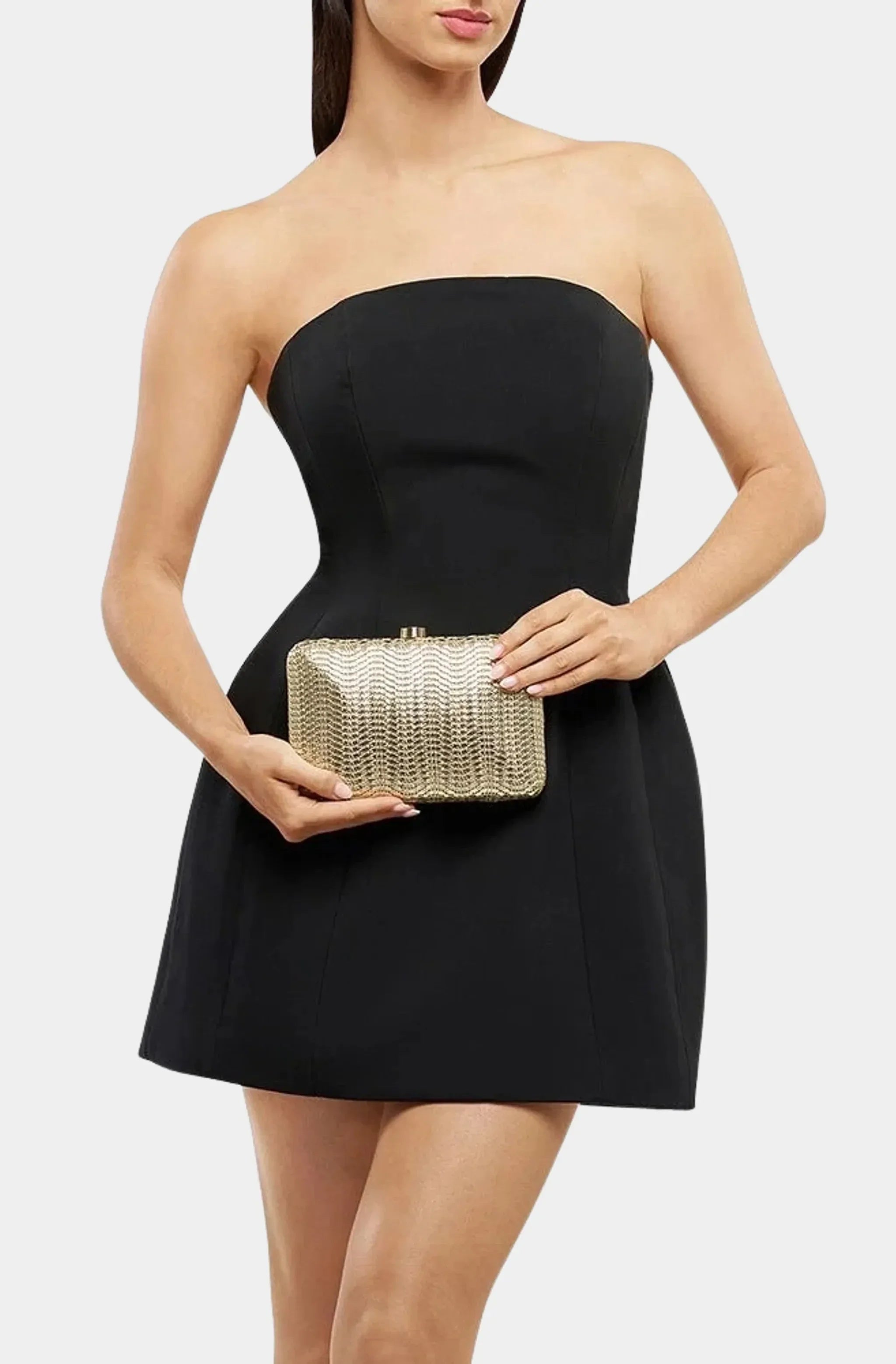 Hannah Textured Clutch