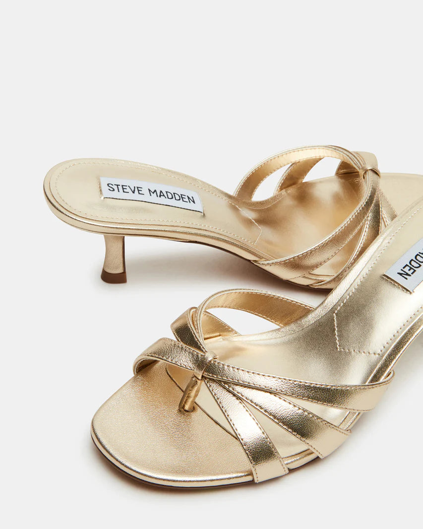 Cary Heel in Gold