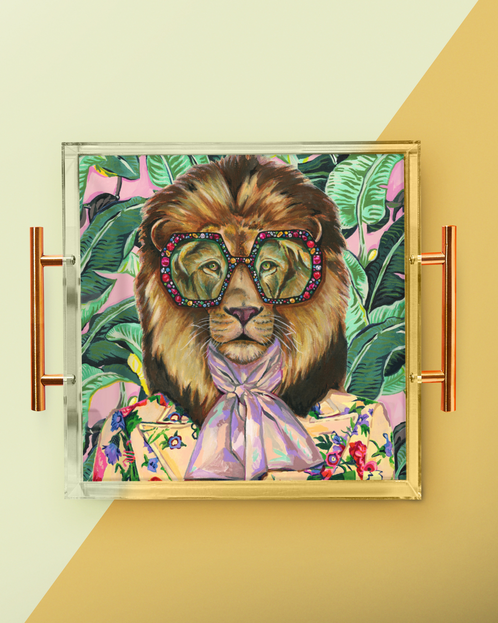 Louis the Lion Acrylic Tray