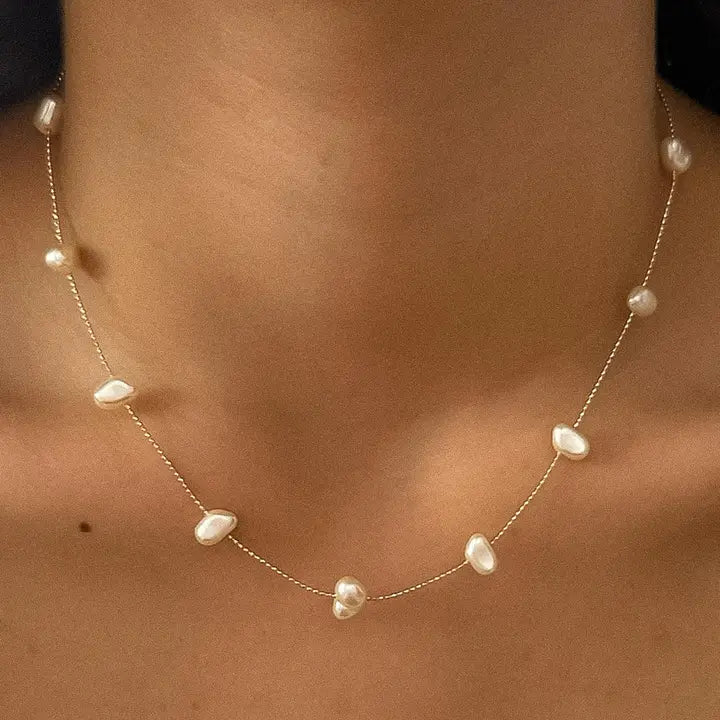 Ada Petite Pearl Necklace