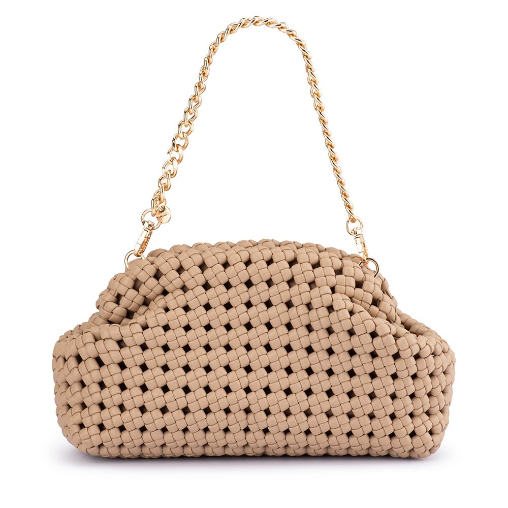 Everly Hand Woven Clutch